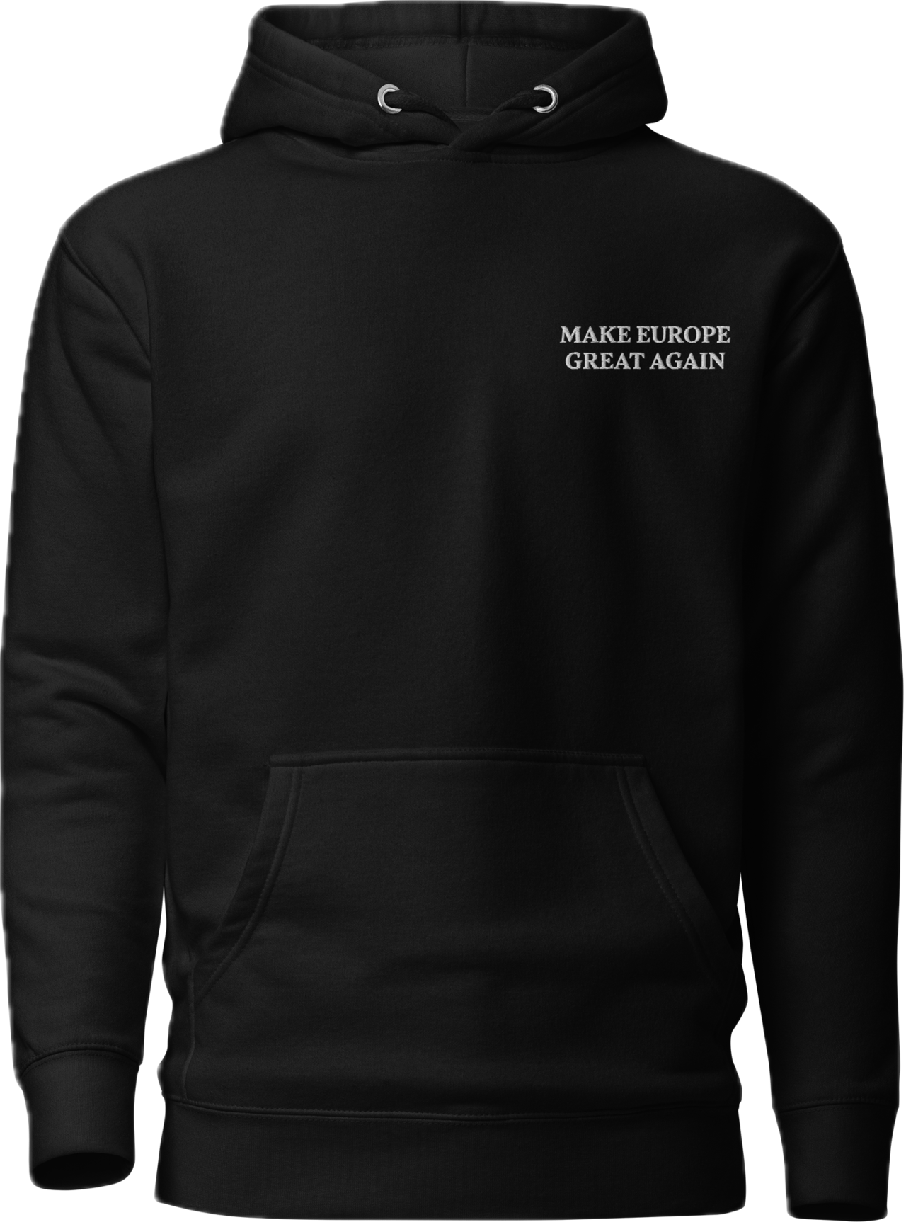 Make Europe great again black hoodie