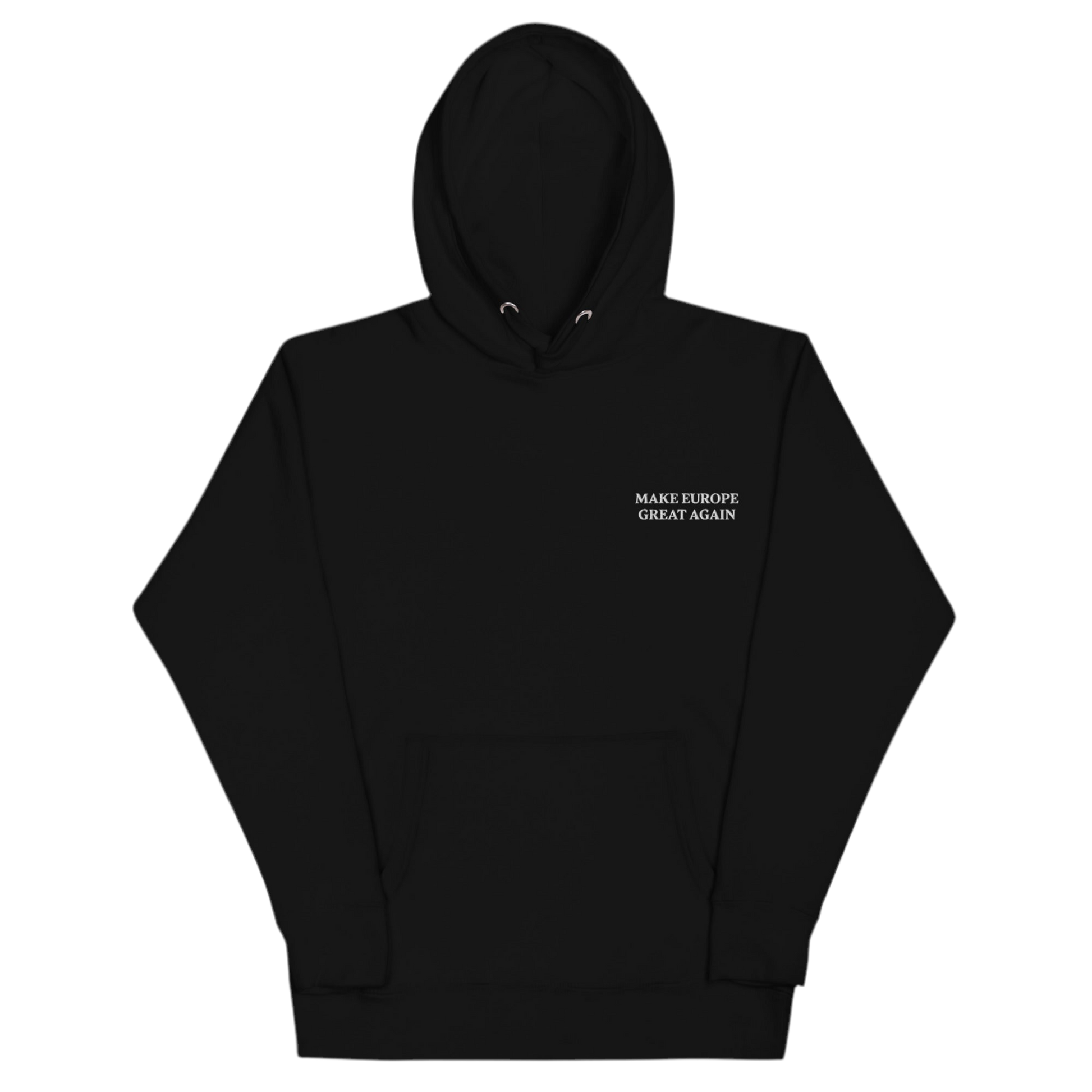 Make Europe great again black hoodie