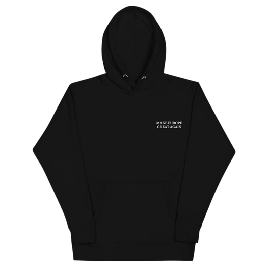 Make Europe great again black hoodie